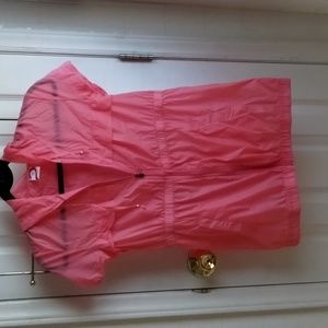 Girls Pink Hoodie Large